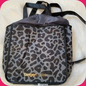 New Tanger Outlets Backpack Tote - Leopard Print